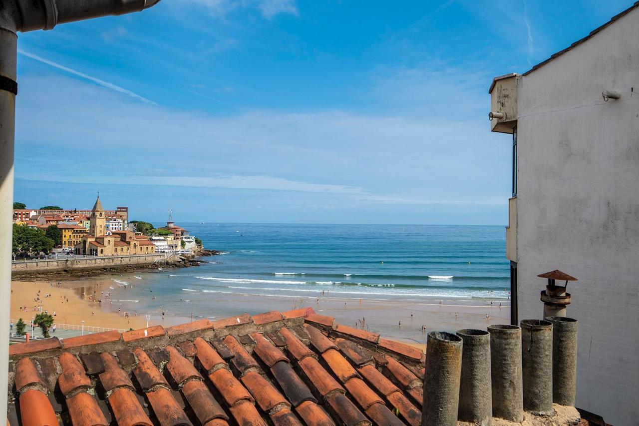 183A Apto En Pleno Centro Con Vistas Al Mar Apartment กิฮอน ภายนอก รูปภาพ